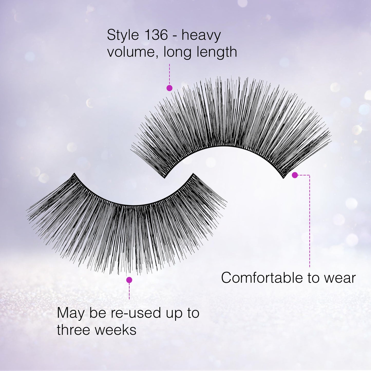 Ardell Fashion Lashes Pair - 115, (Pack of 4)