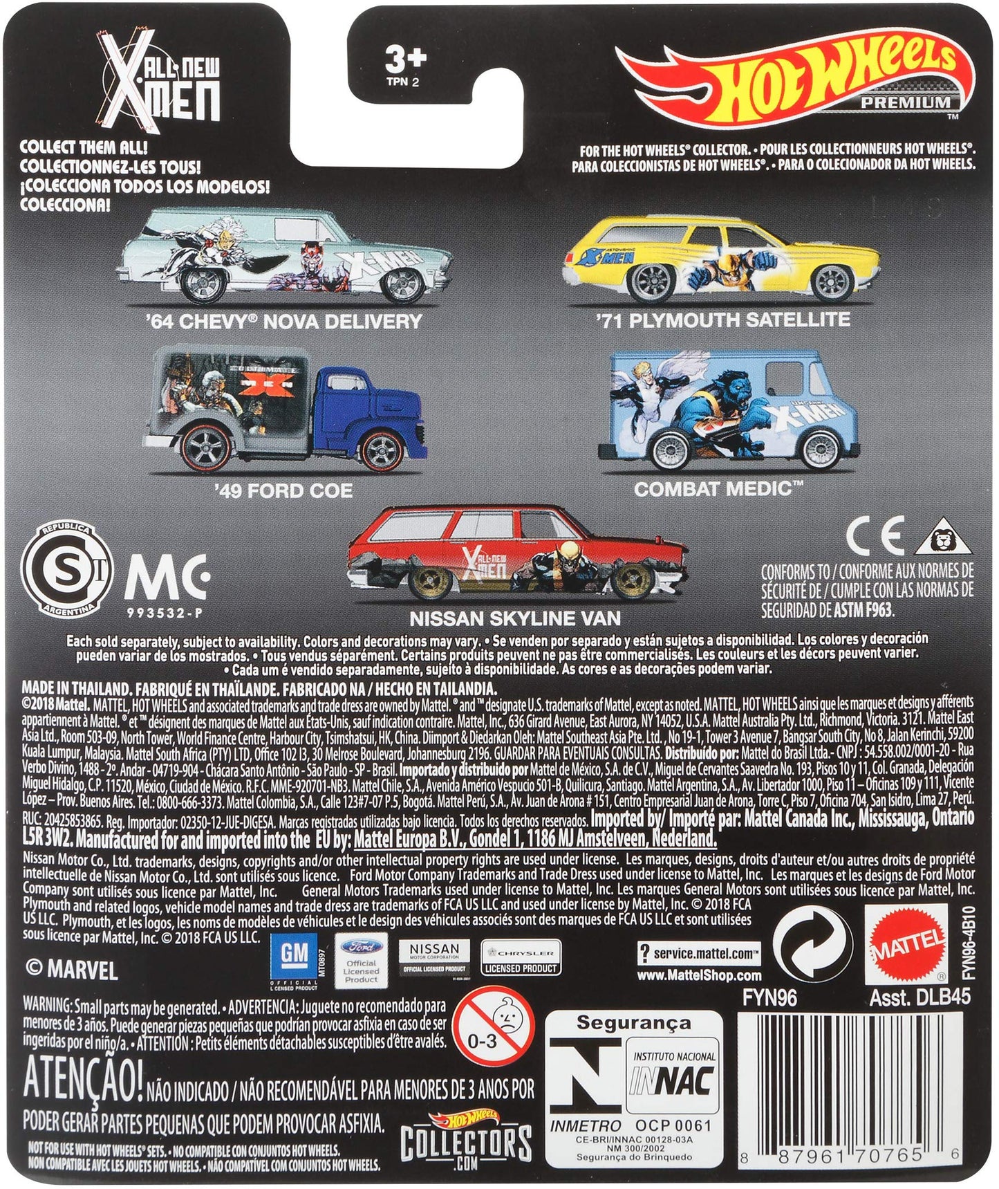 Hot Wheels Nissan Skyline Van Vehicle