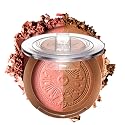 Too Faced Sun Bunny Blushing Bronzer | Dual-Shade Sheer, Luminous Bronzer Blush with Pink Undertones to Mimic Natural Flush, Strawberry Bunny, 0.28
