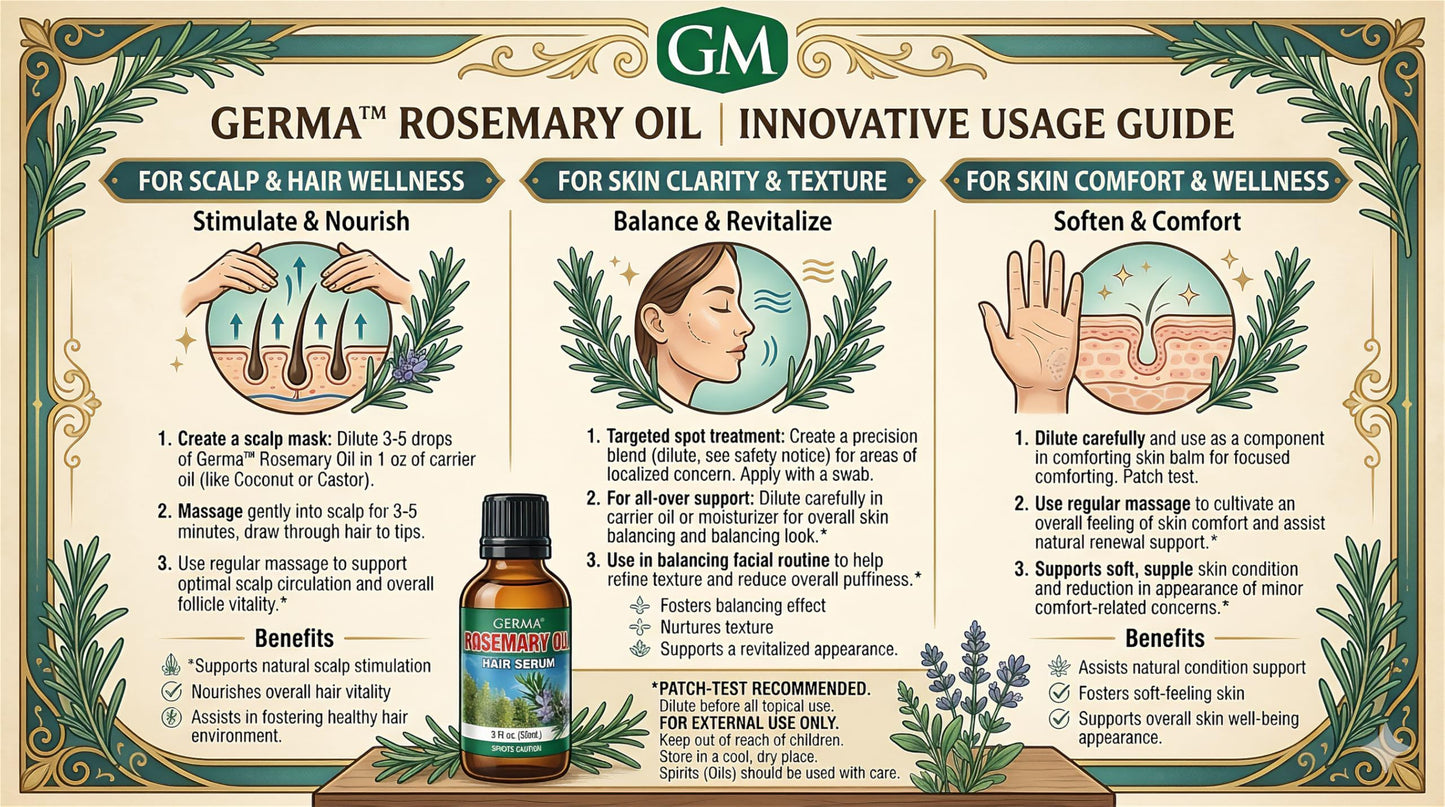 112-08 Germa® Rosemary Oil (Romero) - 2oz