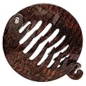 France Luxe Large Yvette Ponytail Clip - Mojave