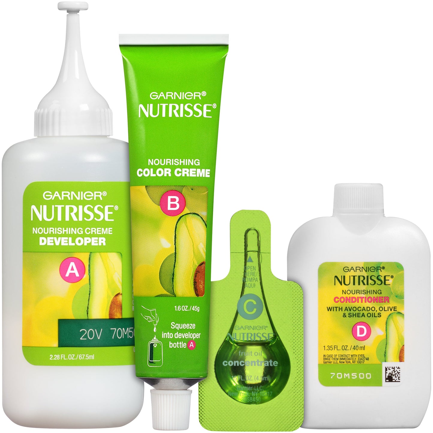 Garnier Nutrisse Nourishing Color Creme - 56 Medium Reddish Brown 1 Each (Pack of 5)
