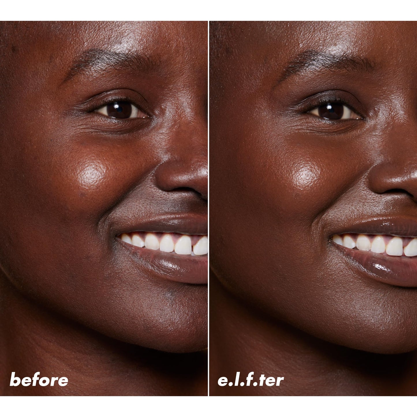 e.l.f. Halo Glow Skin Tint SPF 50, Tinted Moisturizer For Light, Buildable Coverage, Creates A Natural Glow, Vegan & Cruelty-Free, 17 Rich Warm