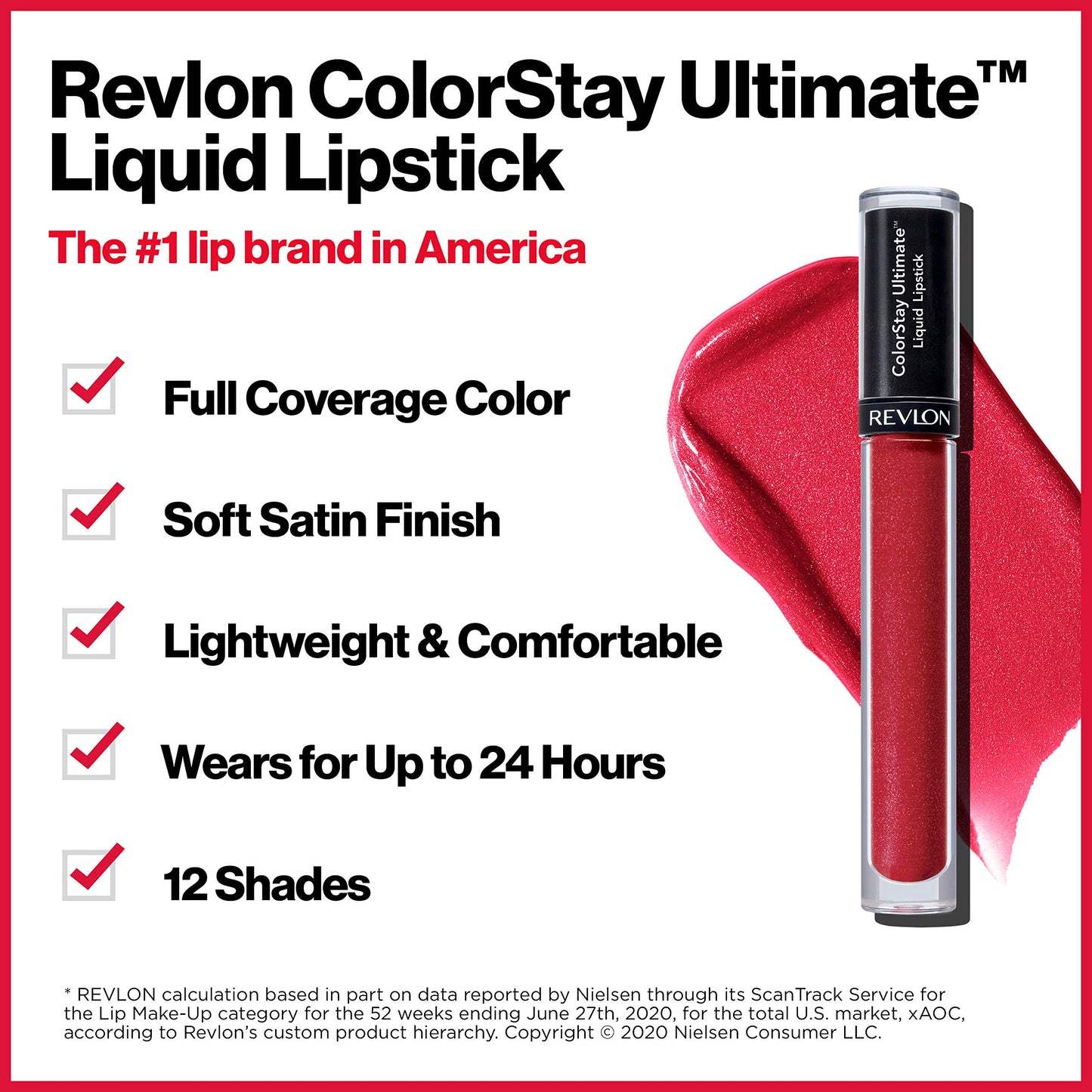 REVLON ColorStay Ultimate Liquid Lipstick, Longwear Rich Lip Colors, Wears for Up to 24 Hours, Satin Finish, 080 Vigorous Violet, 0.1 fl oz (Pack Beauty and Personal Care REVLON