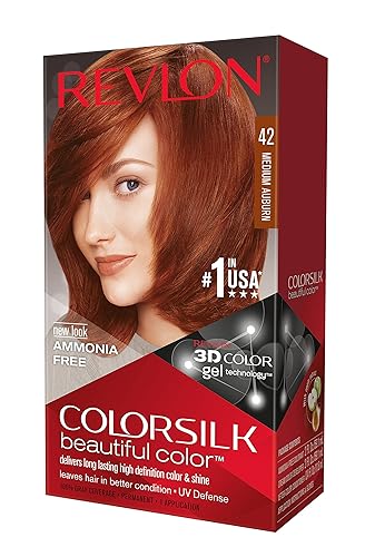 Revlon Colorsilk Haircolor, Medium Auburn