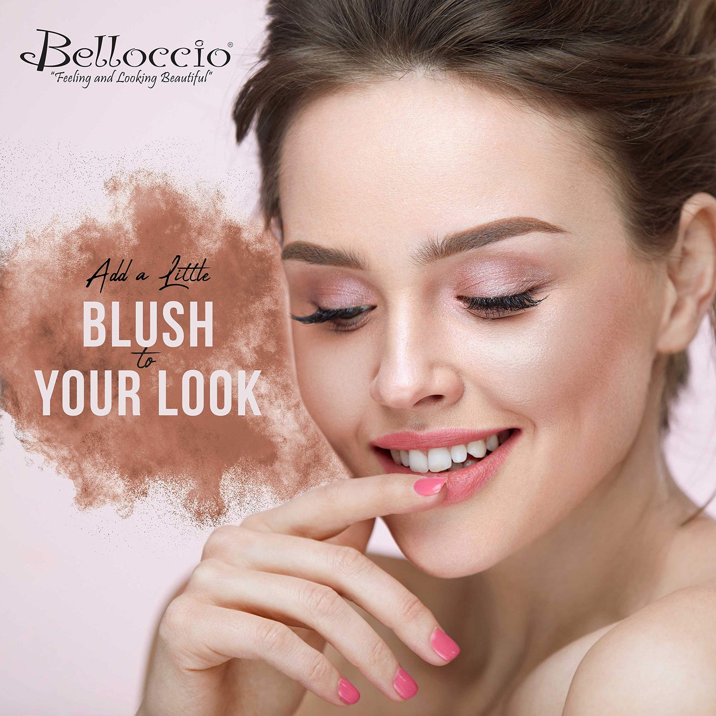 Half Ounce Bottle of Peachy Keen Blush (#BB101) Belloccio's Professional Flawless Airbrush Makeup (Warm your cheeks with peach)