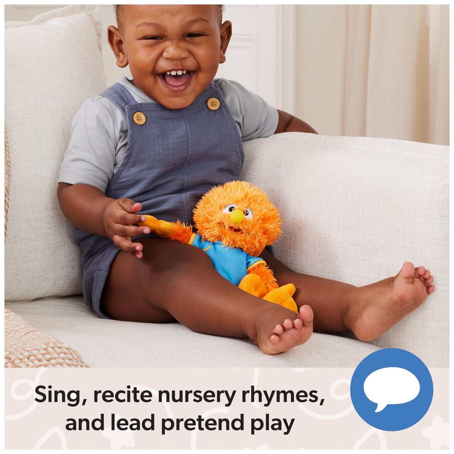 Ms. Rachel Official Herbie Cuddle & Comfort Friend Doll, 11” Premium Plush Baby Toy, Toddler Toys for Girls & Boys for Ages 6 Months to 3+