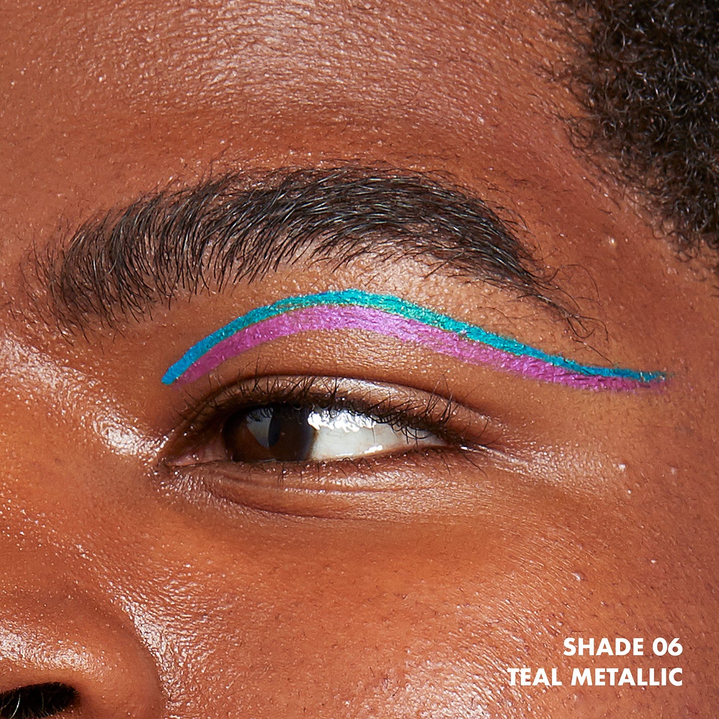 NYX Professional Makeup Epic Wear Metallic Liquid Liner, Long-Lasting Waterproof Eyeliner - Teal Metal