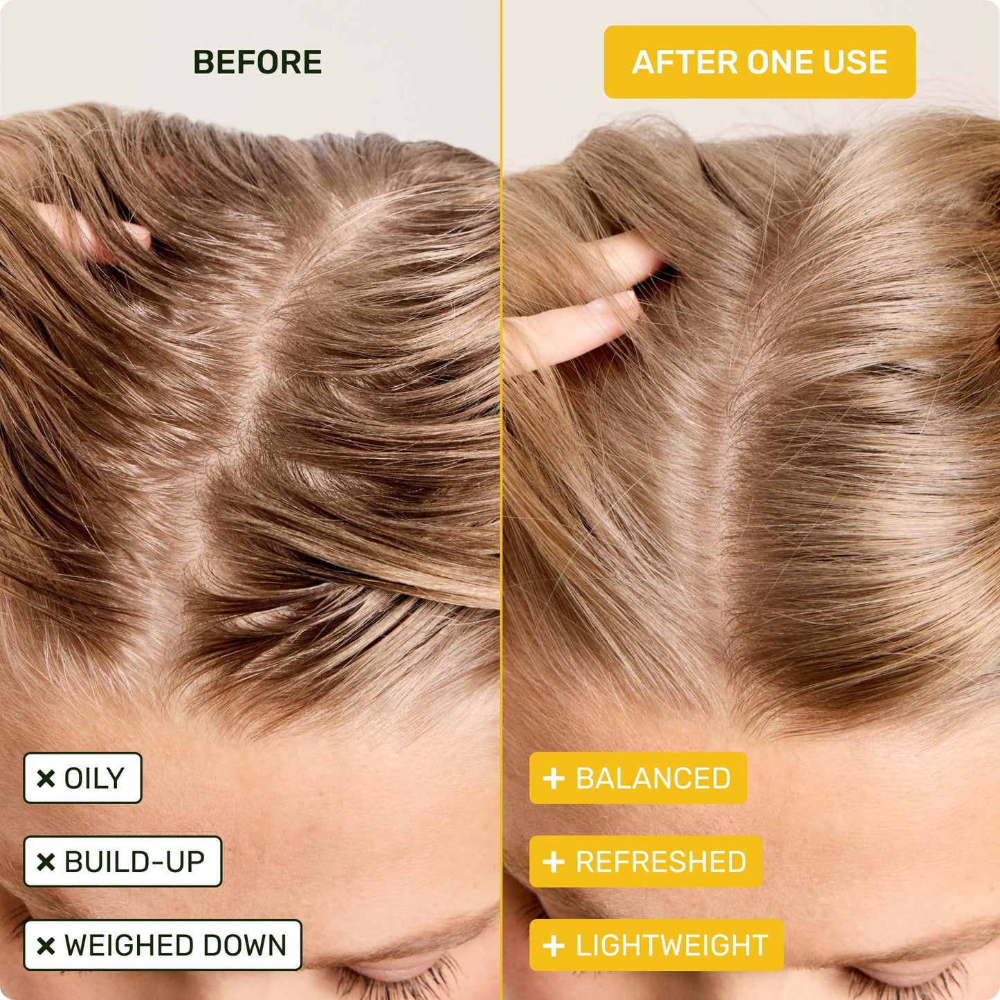 Ethique Beauty Clarifying Shampoo & Conditioner Set for Oily Hair & Build-up with Castor Oil - Plastic-Free, Vegan, Cruelty-Free - 2 Pack