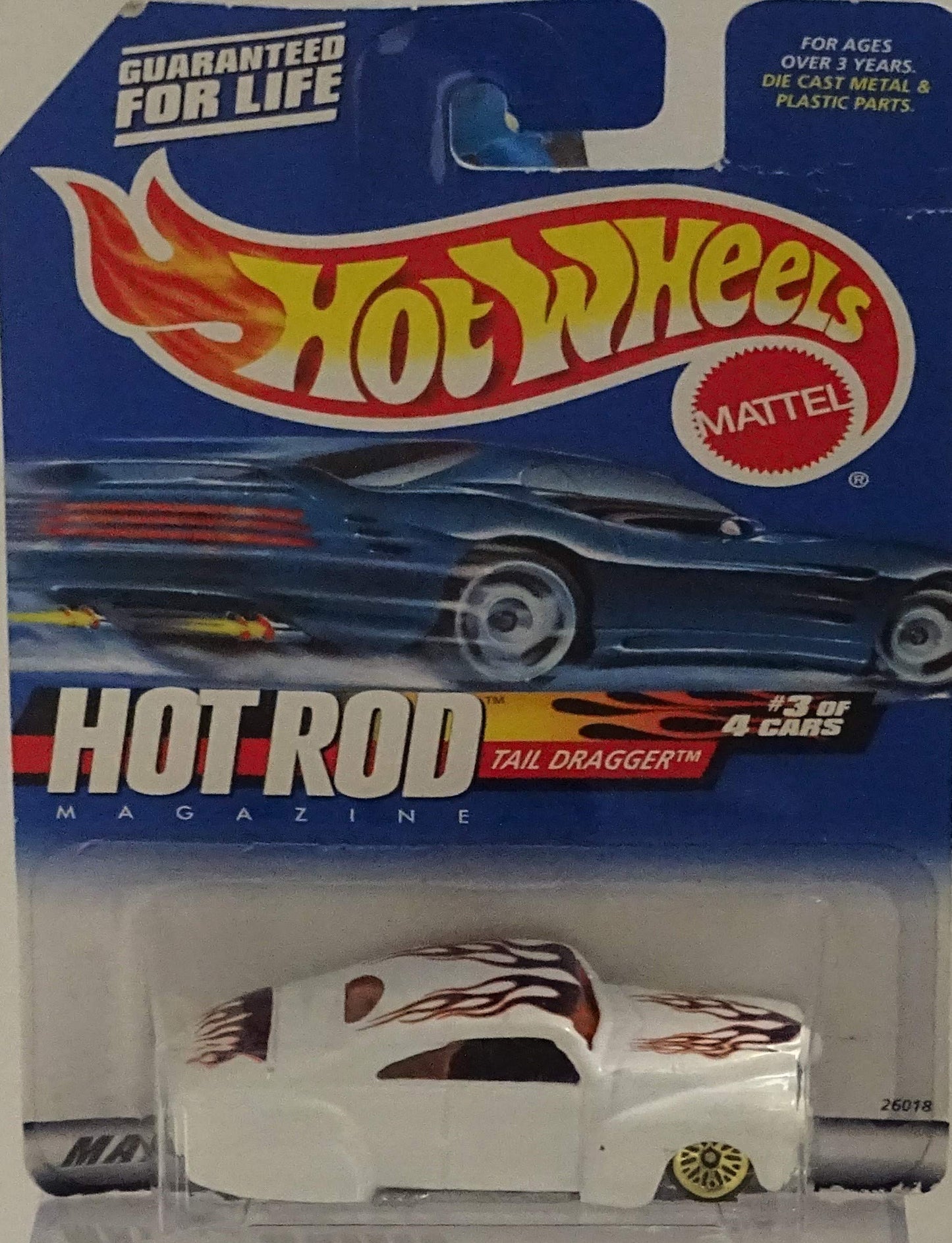 Hot Wheels Hot Rod Magazine Tail Dragger 1:64 Scale