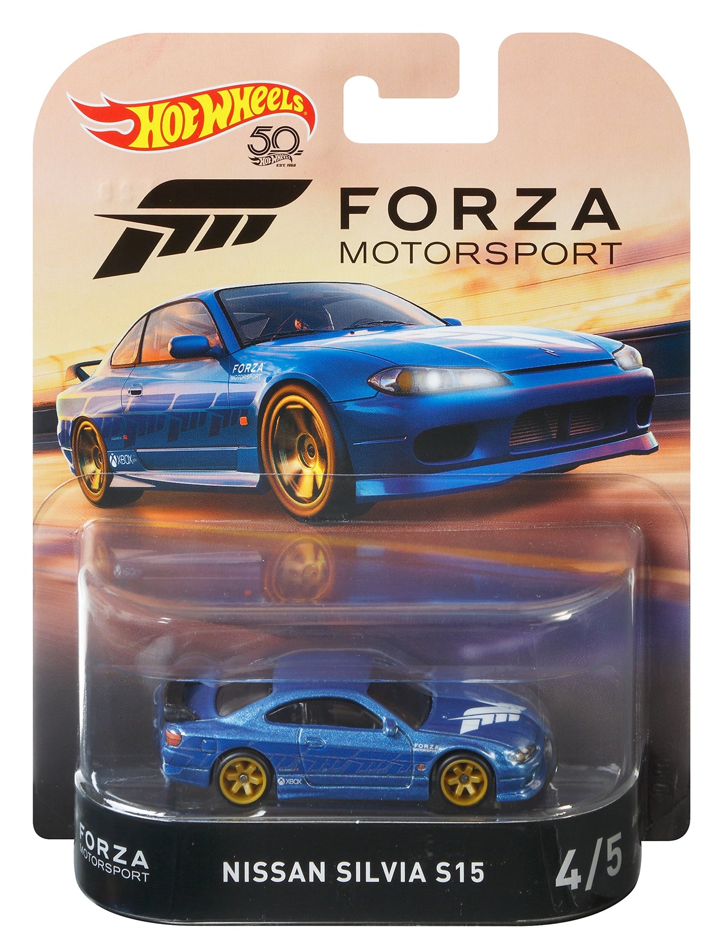 Hot Wheels Nissan Silvia (S15) Vehicle, 1:64 Scale