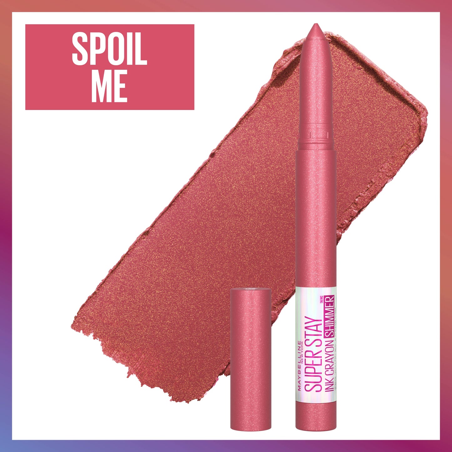 Maybelline New York Super Stay Ink Crayon Matte Longwear Lipstick Makeup, Long Lasting Matte Lipstick with Built-In Sharpener, Limited Edition