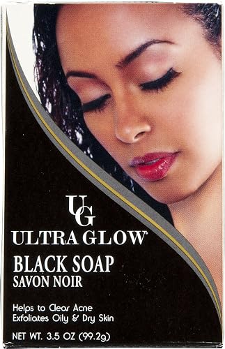 Ultra Glow Black Soap, 3.5 Oz