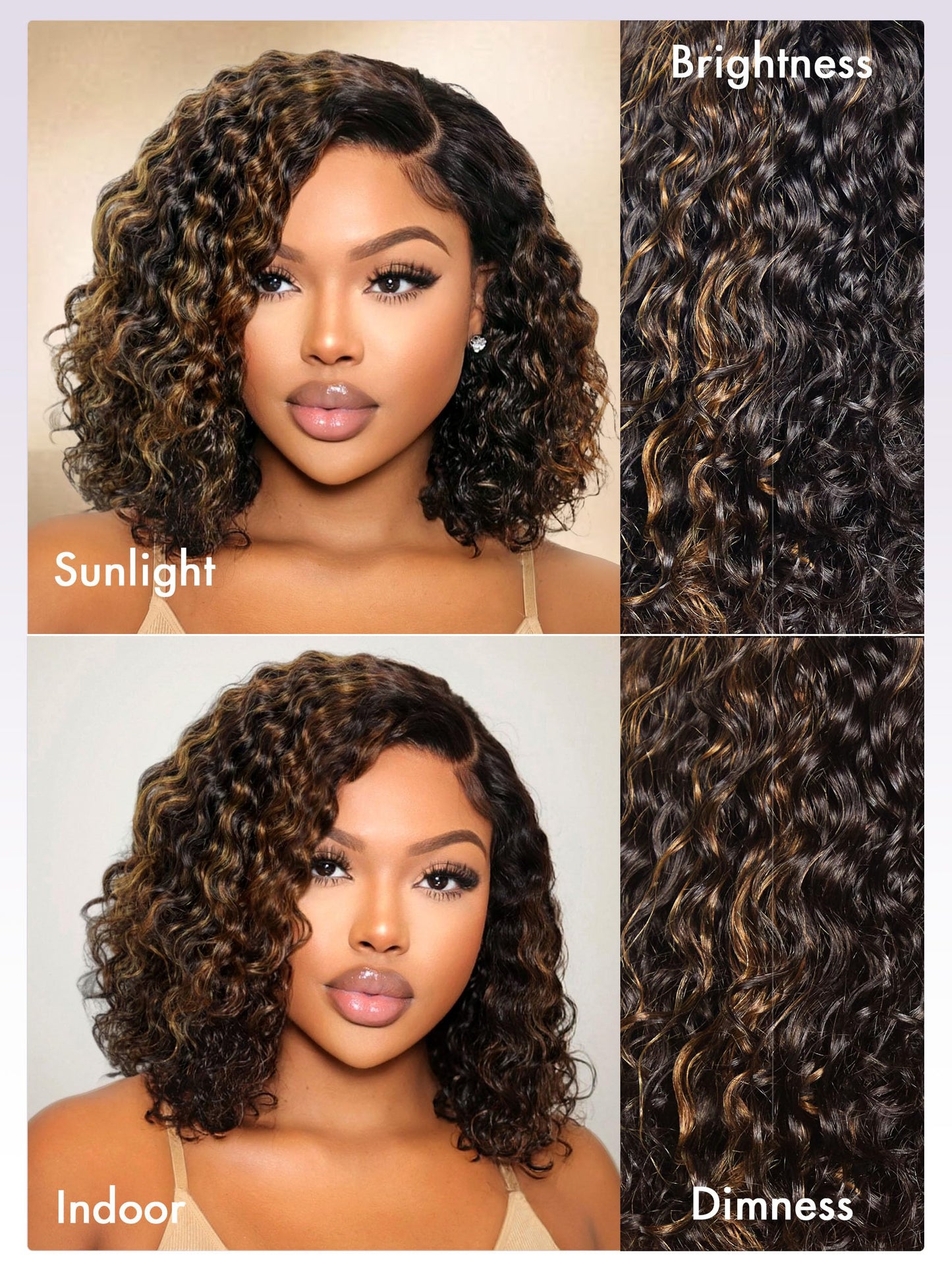 LUVME HAIR Salt & Pepper Layered Bob Glueless Pre-Cut Lace Wig Gray Wigs For Women Short Grey Hair Glueless Bob Wigs Pre Plucked Pre Cut Pixie Cut Beauty and Personal Care LUVME HAIR