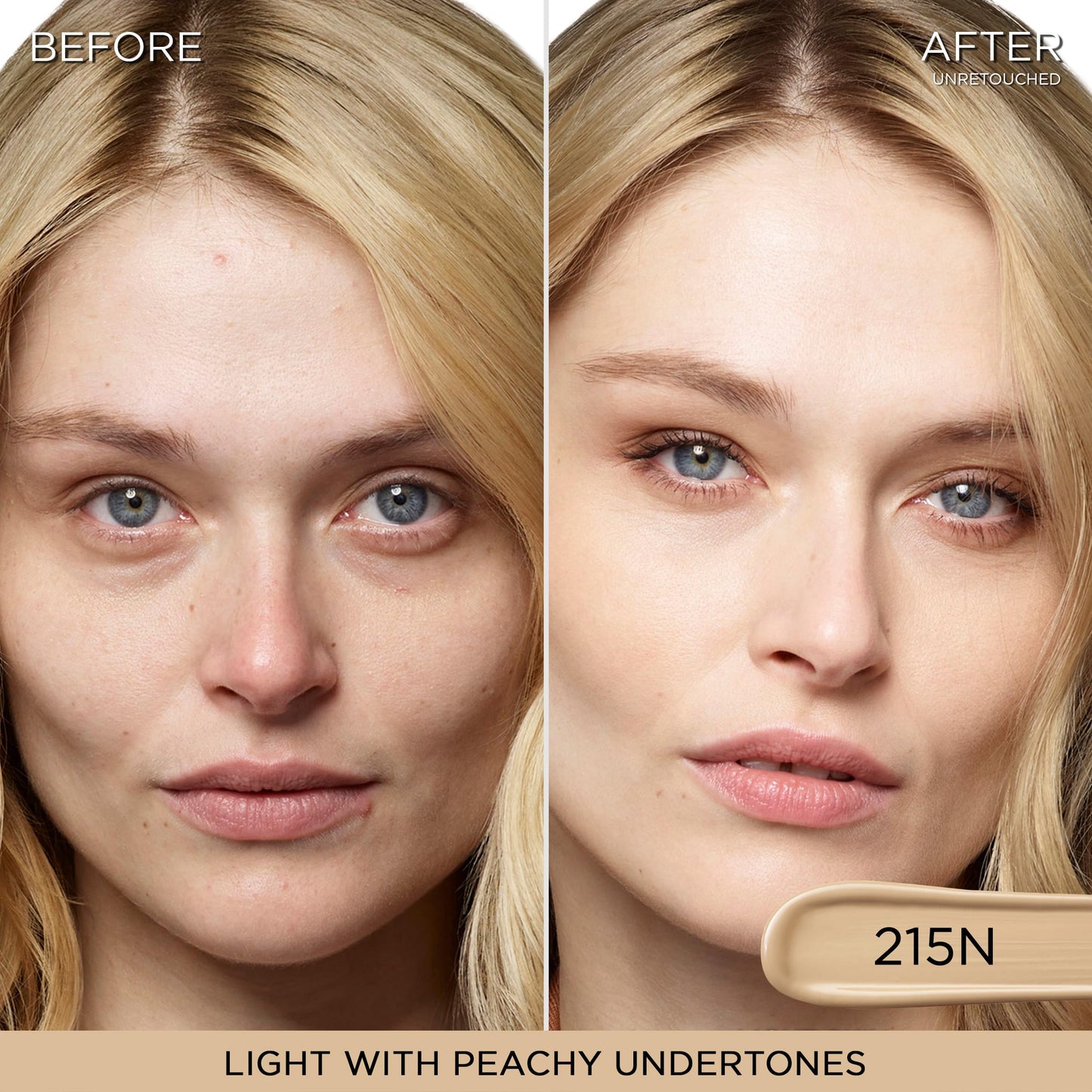 Lancôme Teint Idole Ultra Wear All Over Full Coverage Concealer - Natural Matte Finish & Lightweight Under Eye Concealer - Up To 24H Wear - 215 Buff Beauty and Personal Care Lancôme