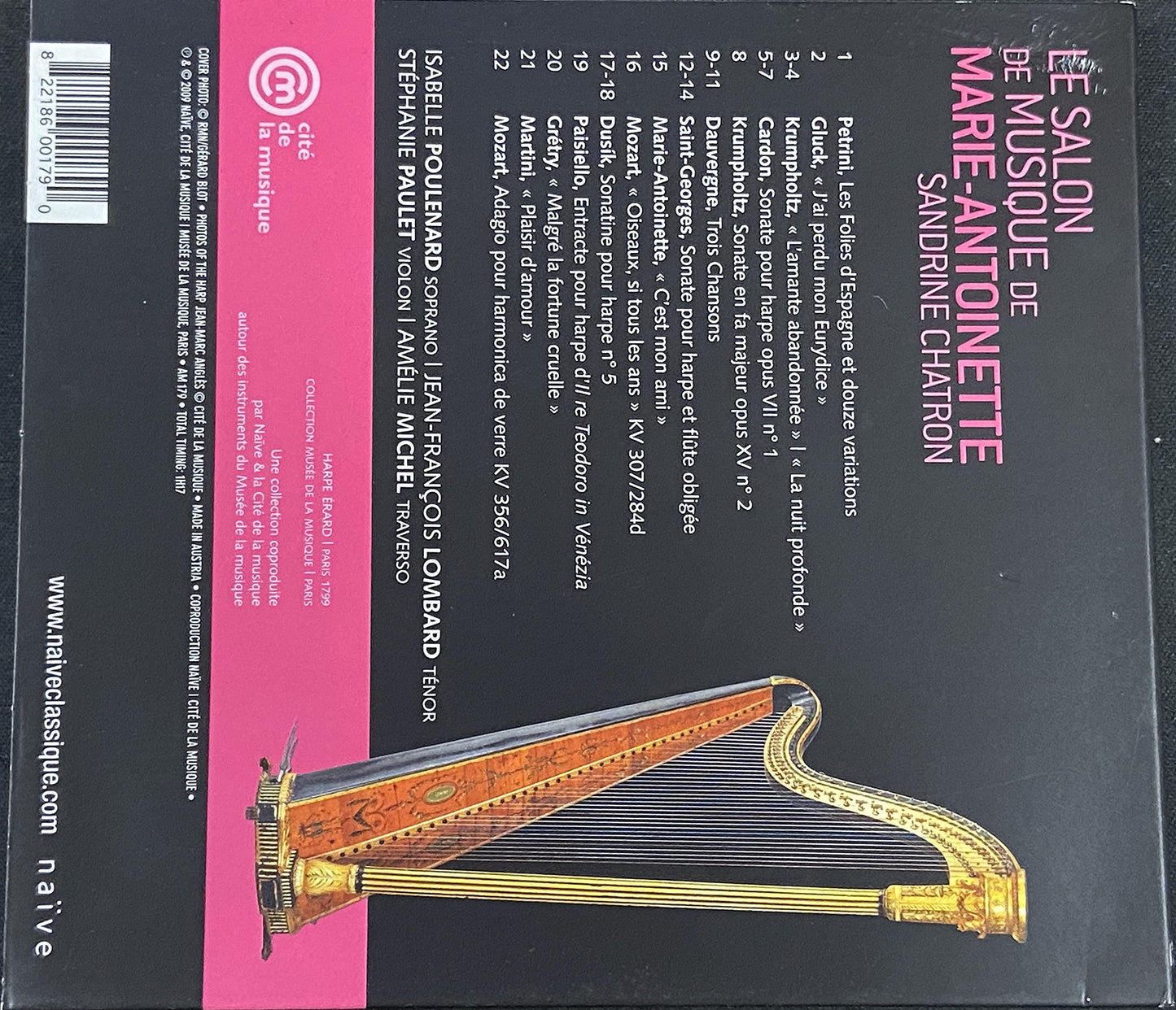 Le Salon de Musique de Marie-Antoinette