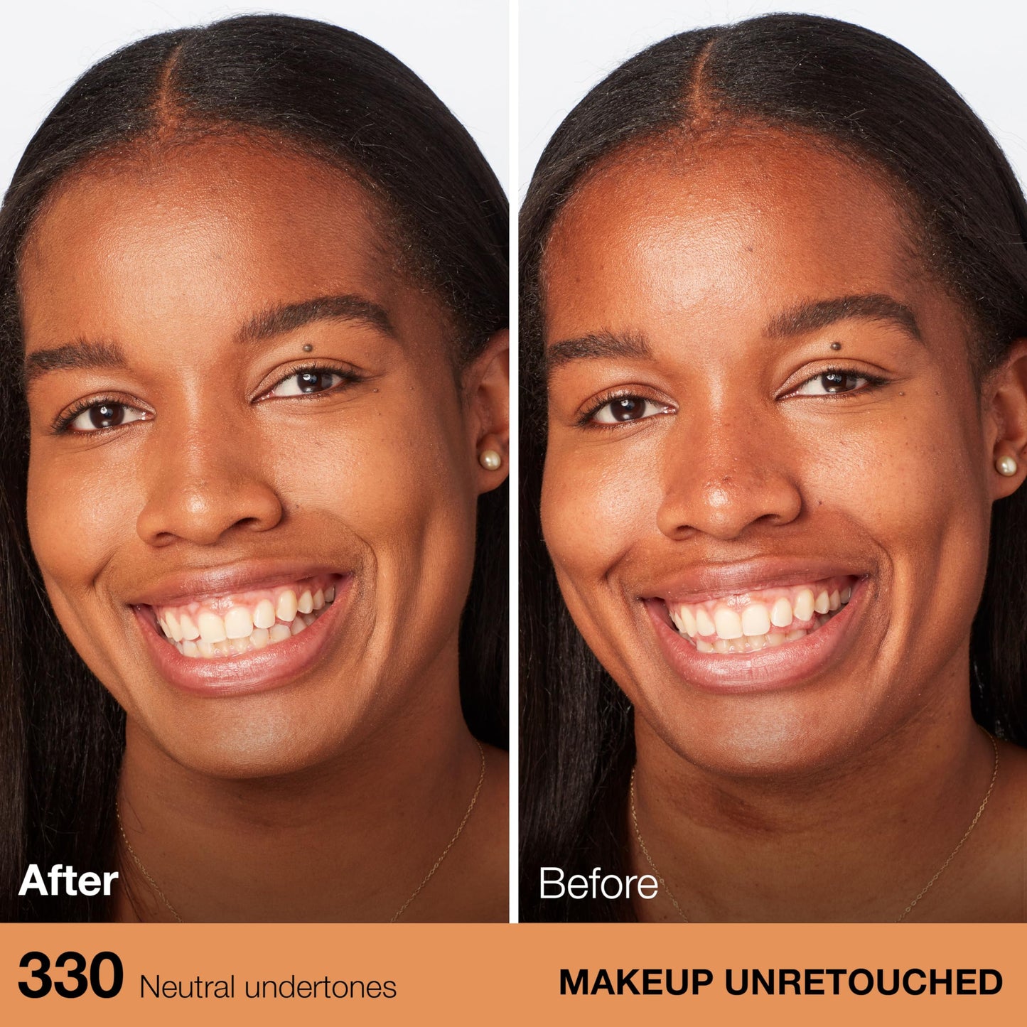 Maybelline New York Fit Me Dewy + Smooth Foundation, 330 Toffee, 1 Fl. Oz (Pack of 1) (Packaging May Vary)