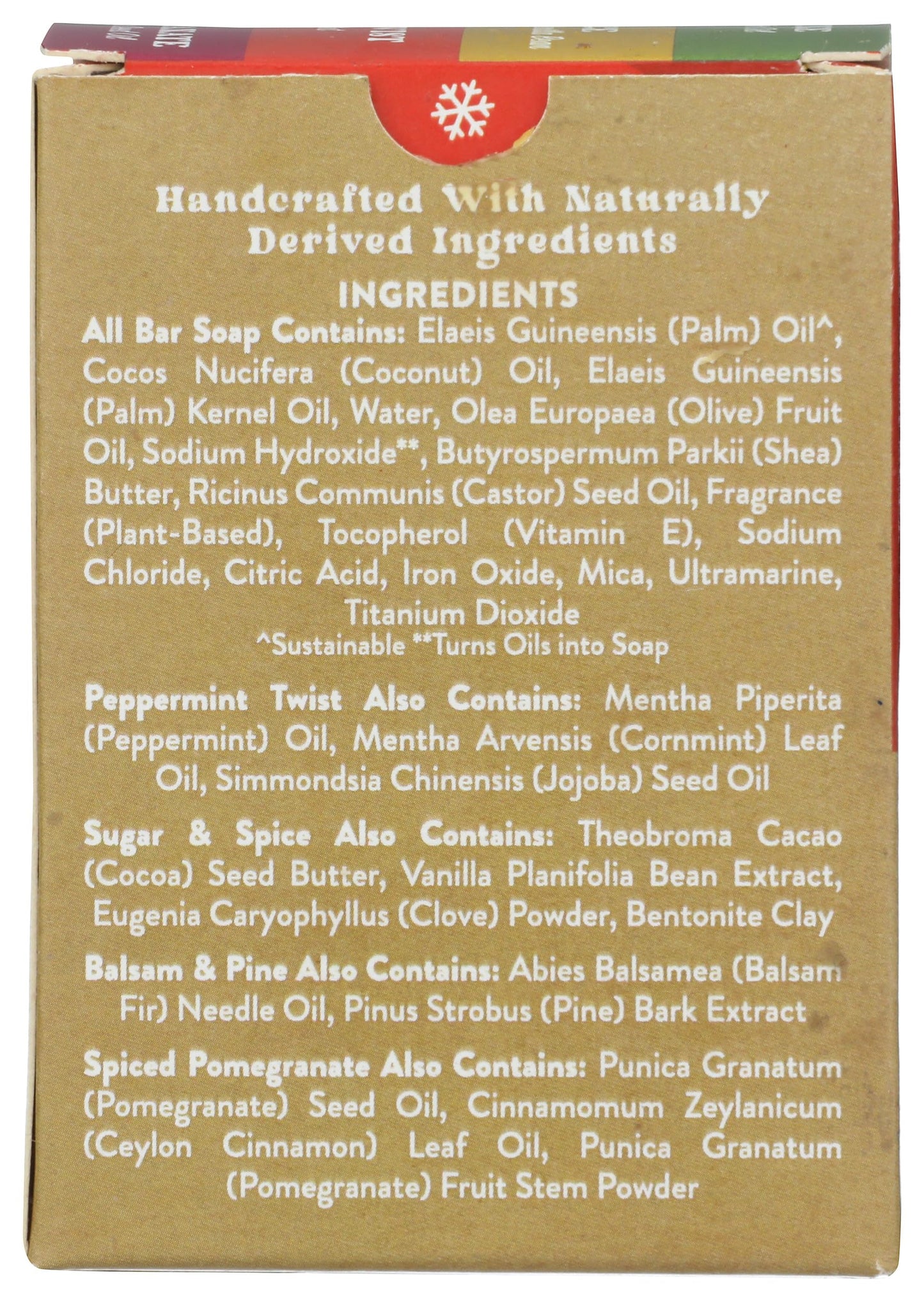 Pacha Soap Pacha Peaces Seasonal Scents Bar Soap 4ct, 8 OZ