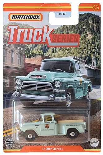 Hot Wheels Matchbox '57 GMC Stepside - Truck Series - sea Green 12/12