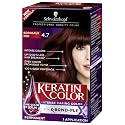 Schwarzkopf Keratin Color Anti-Age Hair Color Cream, 4.7 Bordeaux Red (Packaging May Vary)