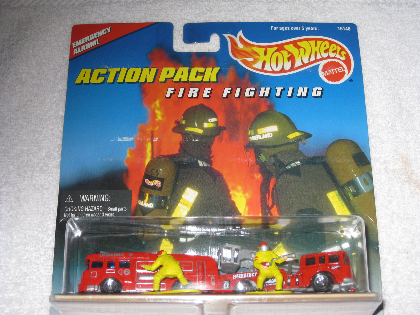 Hot Wheels Fire Fighting Action Pack -- 1996