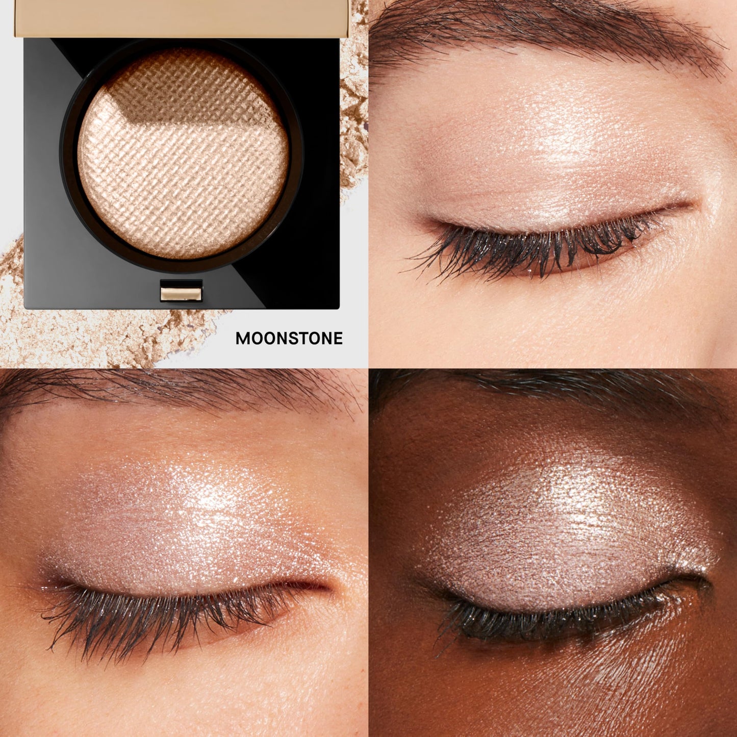 Bobbi Brown Luxe Eyeshadow | Multidimensional, Metallic Shimmer Eyeshadow for Instant Impact, 0.09 Ounce, Moonstone