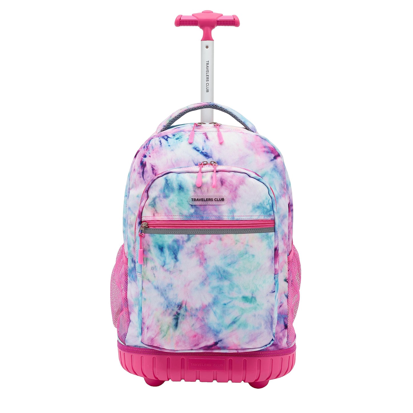 Travelers Club 18" Rolling Backpack with Shoulder Straps, Tye Dye
