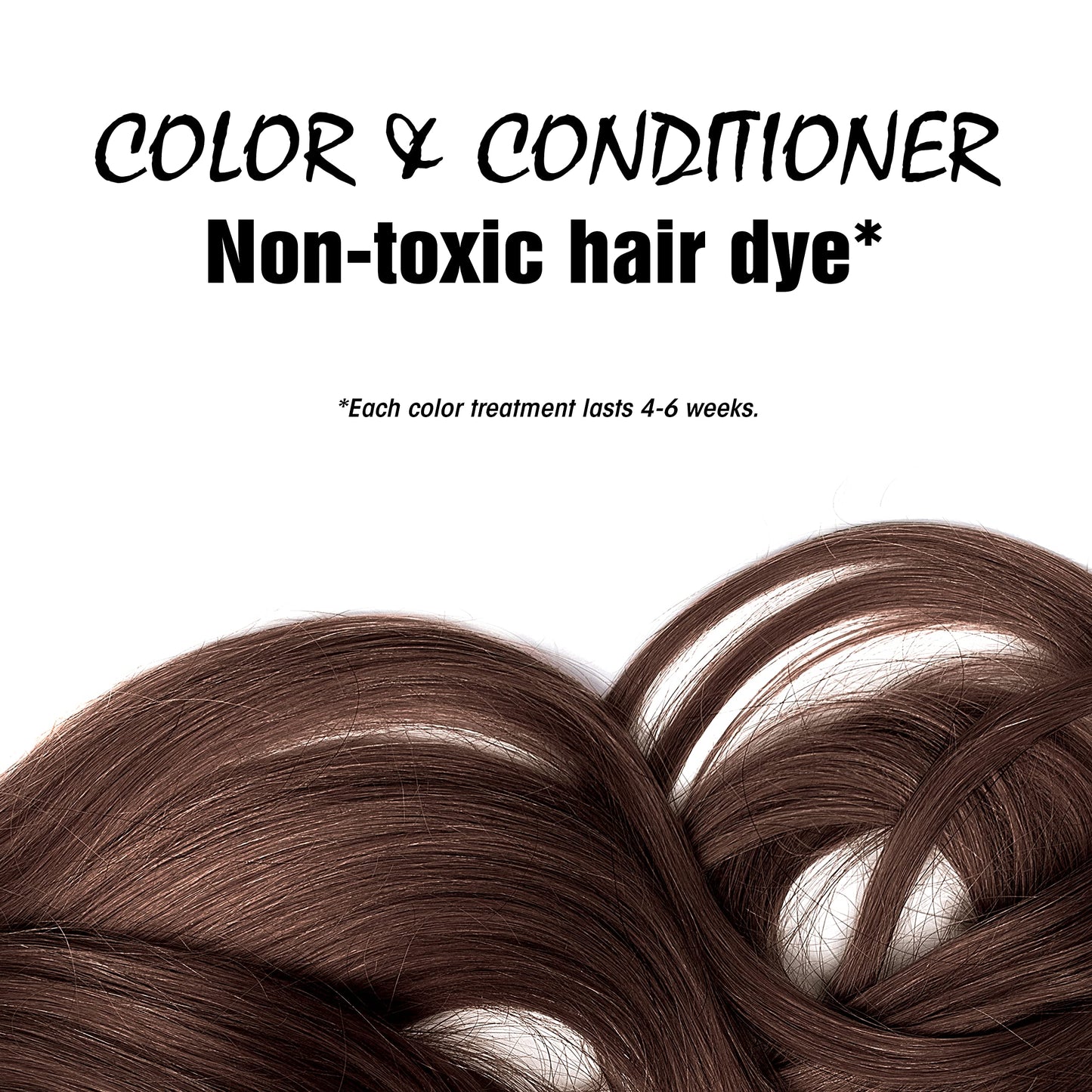 Light Mountain Henna Hair Color & Conditioner - Dark Brown Hair Dye for Men/Women, Organic Henna Leaf Powder and Botanicals, Chemical-Free