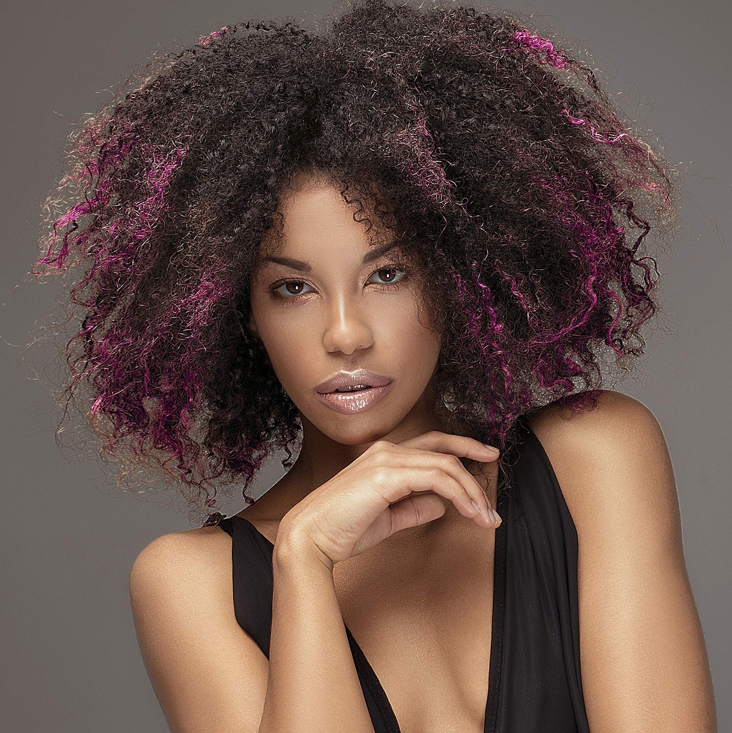 Colorme Root Touch Up Temporary Hair Mascara to color and Blend Semi Permanent Dye regrowth. Washes Out (ORCHID)