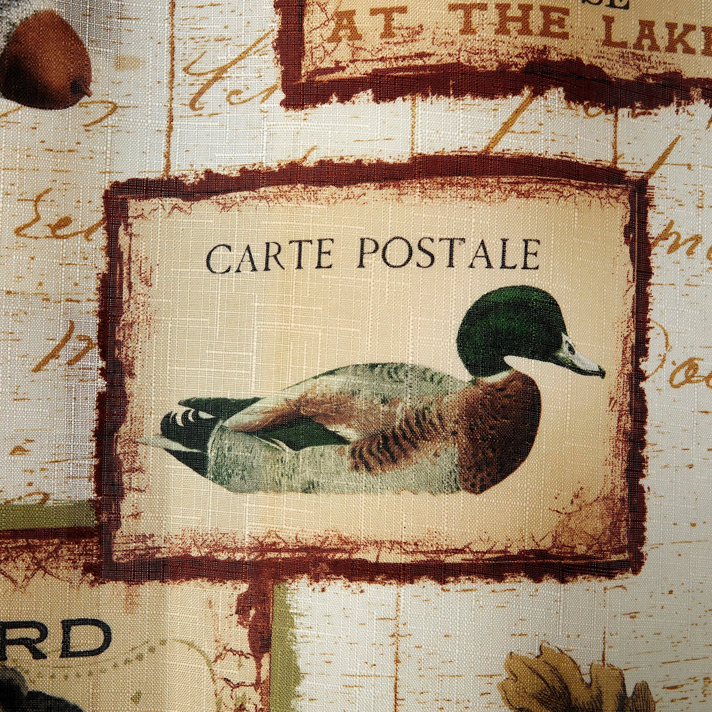 SKL Home Lodge Memories Shower Curtain, 70x72