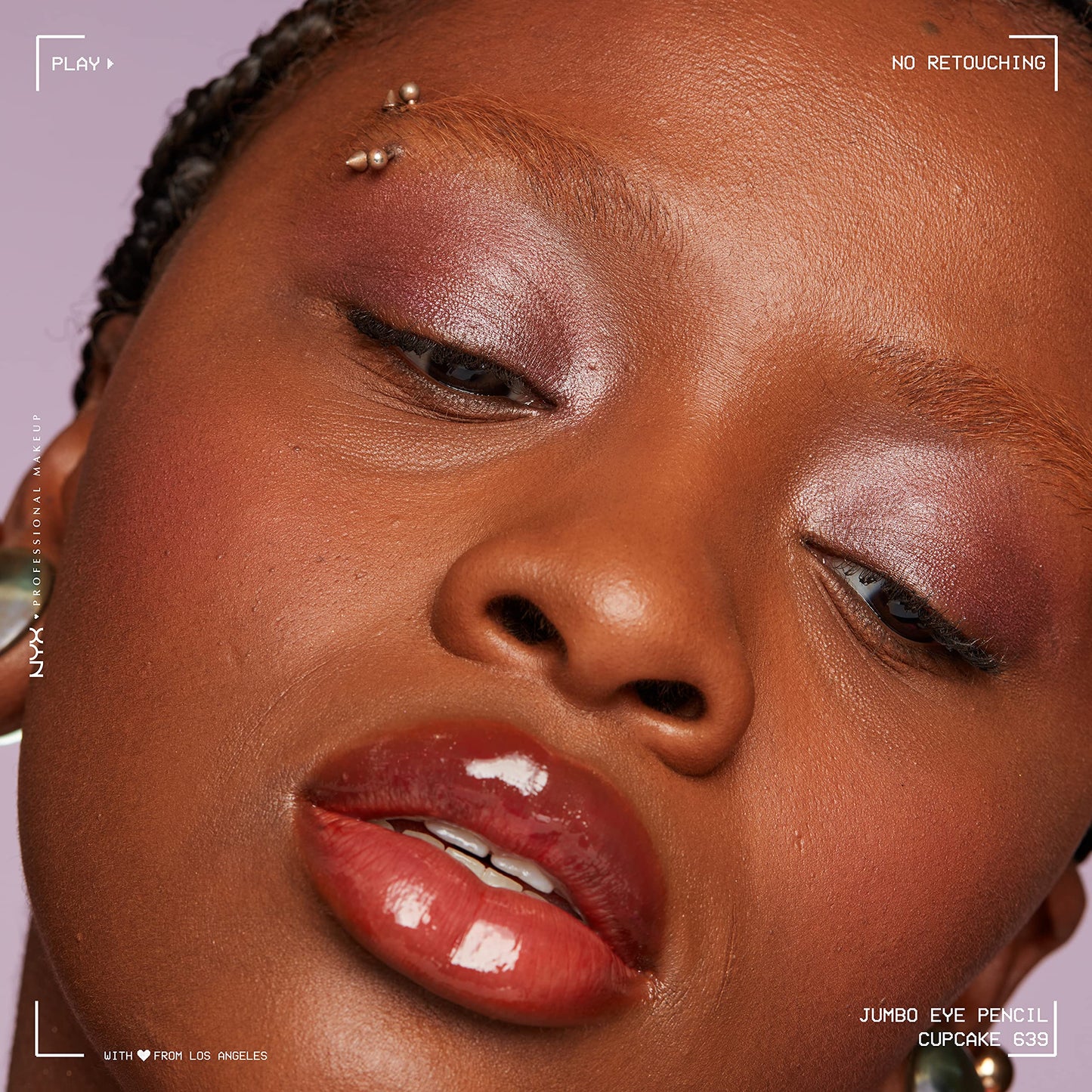 NYX PROFESSIONAL MAKEUP Jumbo Eye Pencil, Blendable Eyeshadow Stick & Eyeliner Pencil - Cupcake (Pink)