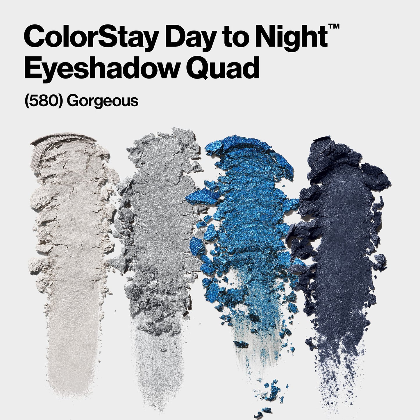 REVLON ColorStay Day to Night Eyeshadow Quad, Longwear Shadow Palette with Transitional Shades and Buttery Soft Feel, Crease & Smudge Proof, 580