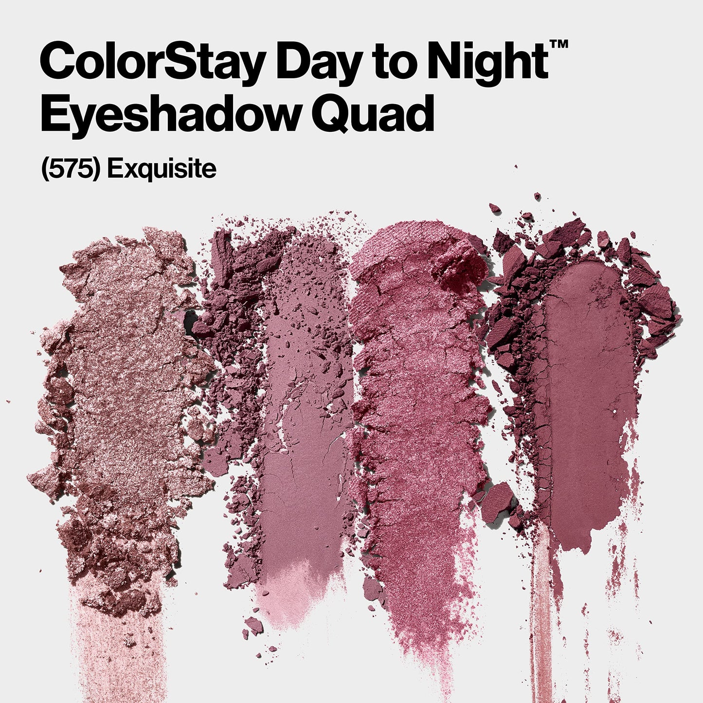 REVLON ColorStay Day to Night Eyeshadow Quad, Longwear Shadow Palette with Transitional Shades and Buttery Soft Feel, Crease & Smudge Proof, 575