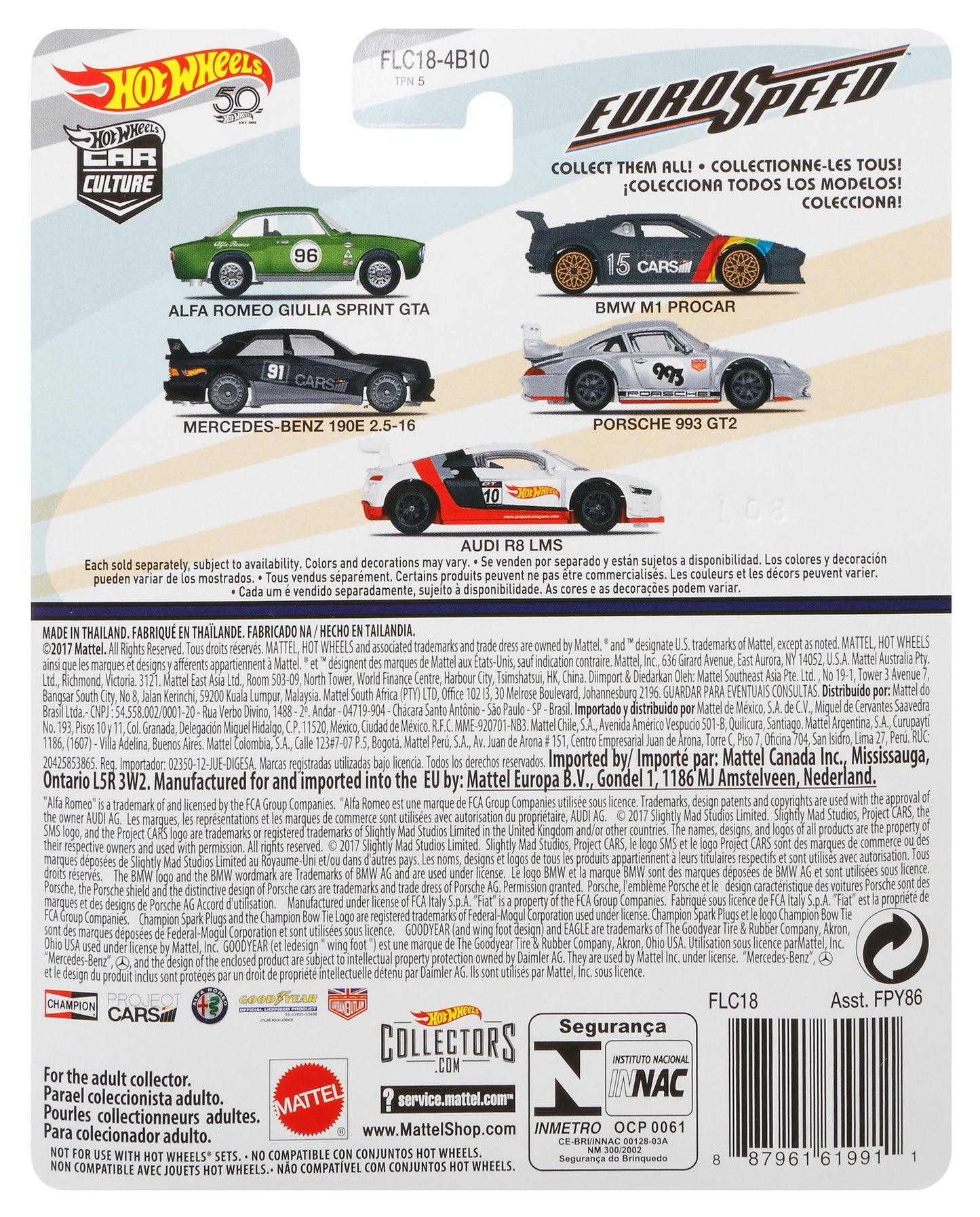 Hot Wheels Mercedes Benz 190E Vehicle