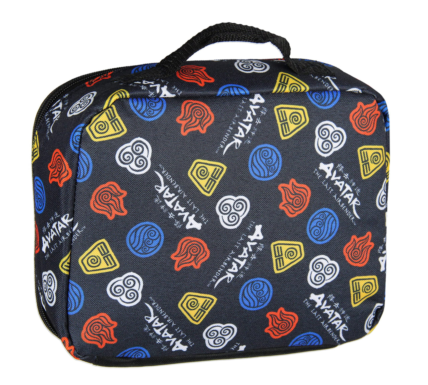 INTIMO Nickelodeon Avatar The Last Airbender Characters Aang Zuko Katara Sokka 5 PC Backpack Lunch box Icepack Water Bottle Set