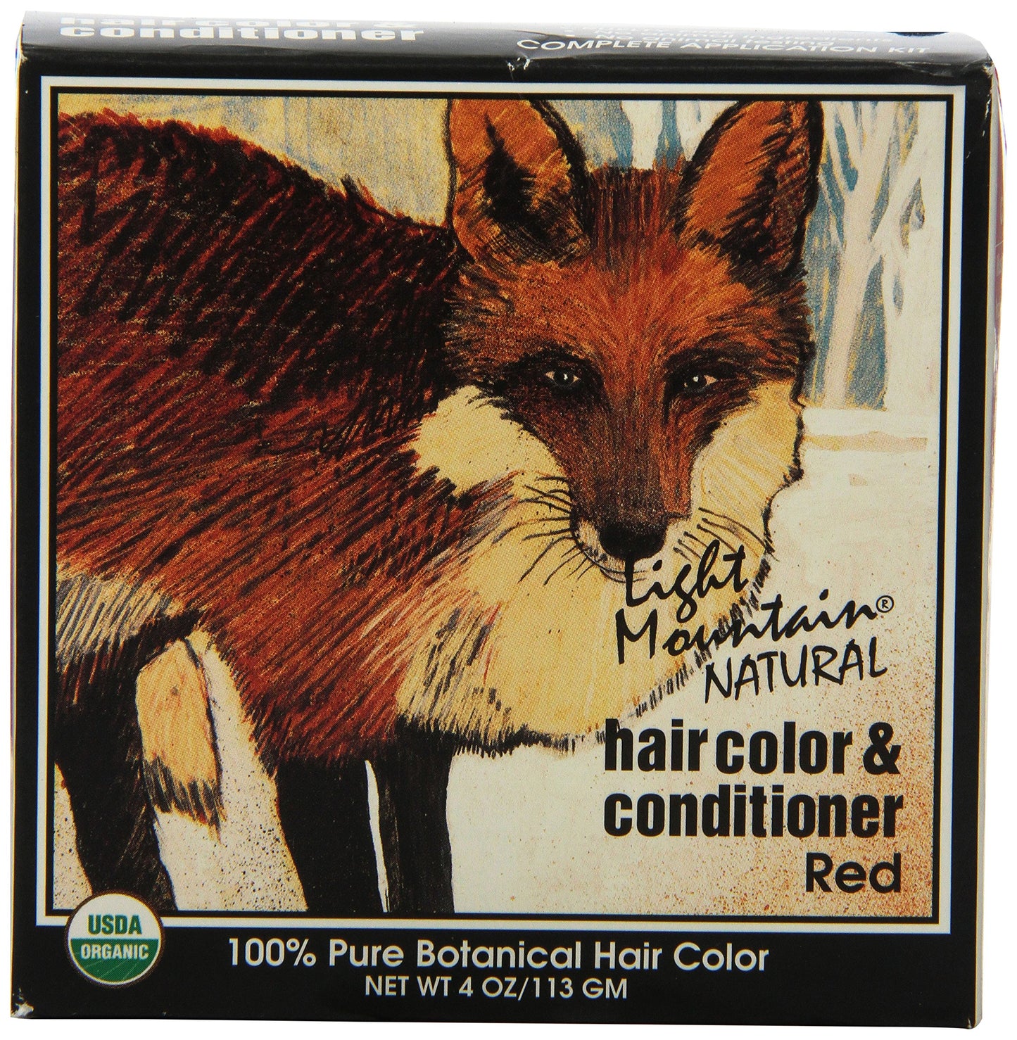 LIGHT MOUNTAIN HENNA,RED, 4 OZ2