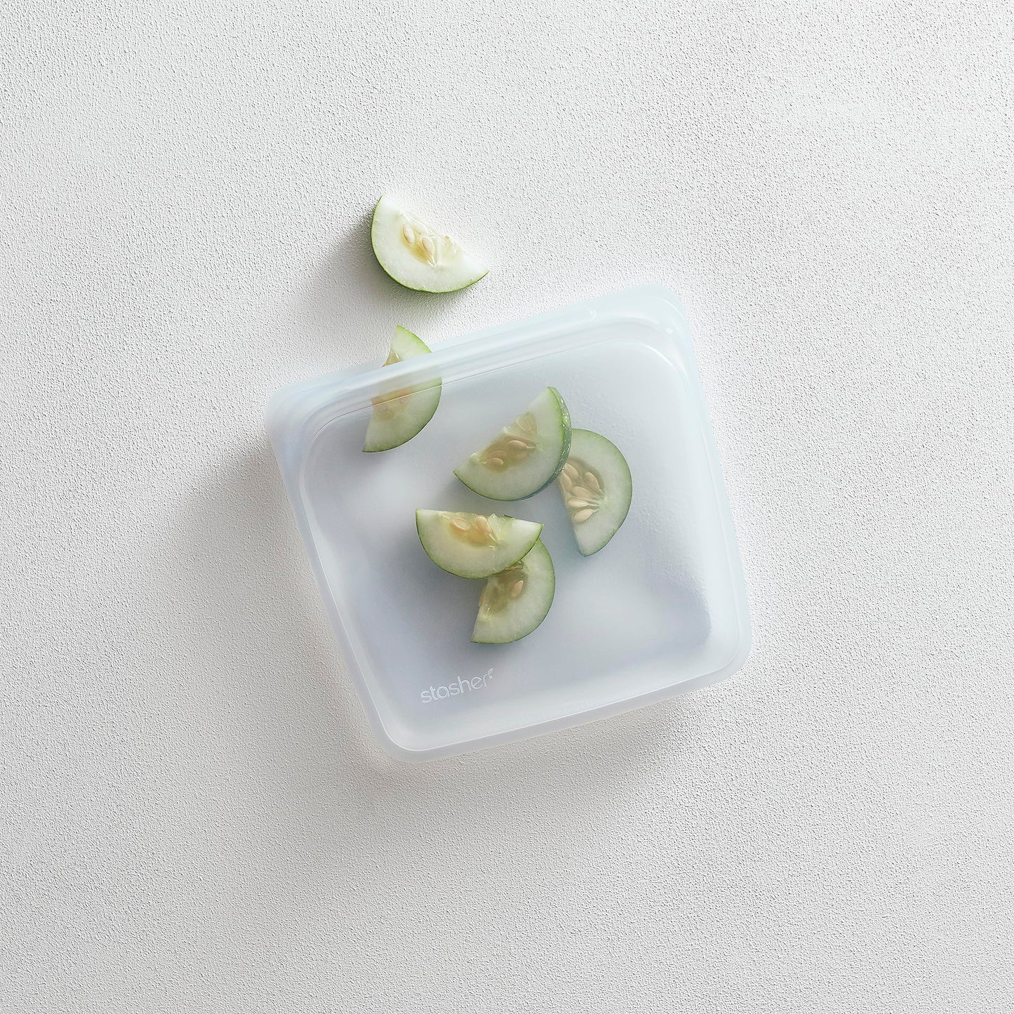 Stasher Silicone Reusable Storage Bag, Sandwich Bags, Reusable Freezer Bag, Microwave, Dishwasher, Oven Safe, Sous Vide, Premium Lunch Container, Eco…