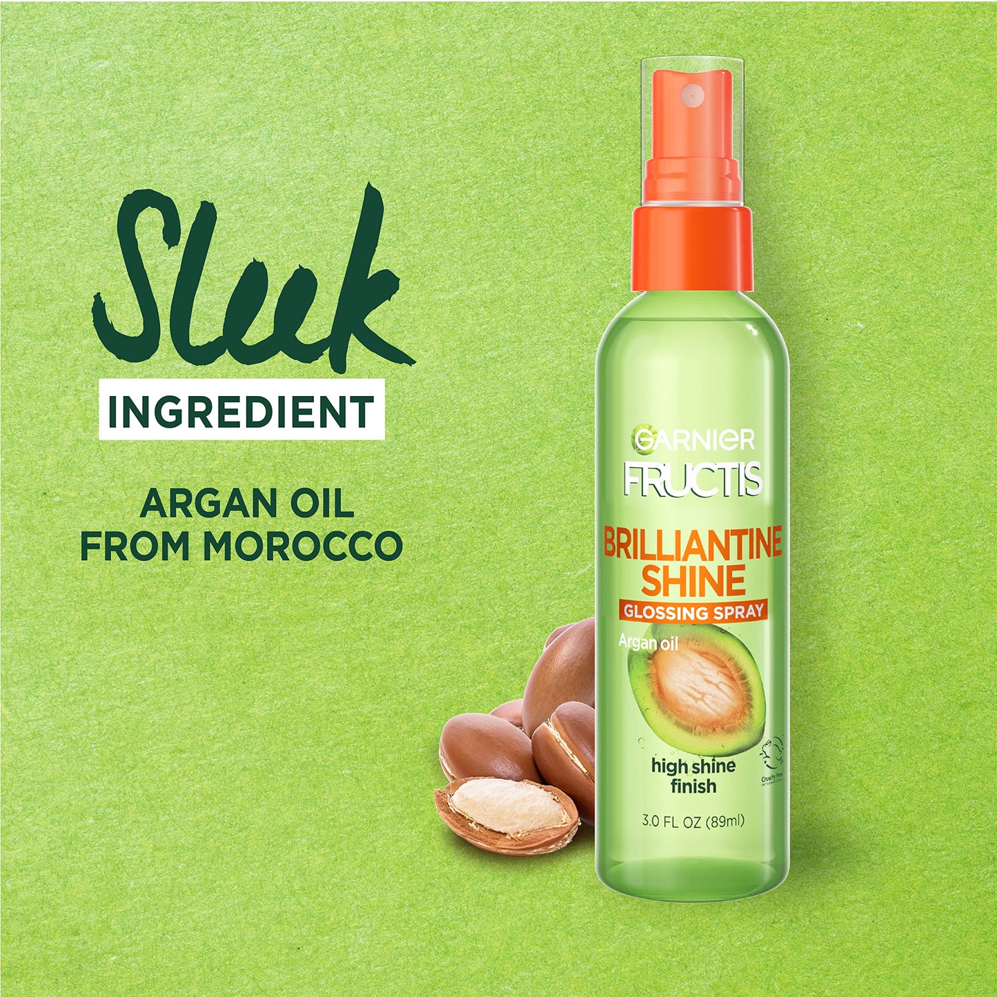 Garnier Fructis Style Brilliantine Shine Glossing Spray 3 Oz (Pack of 6)