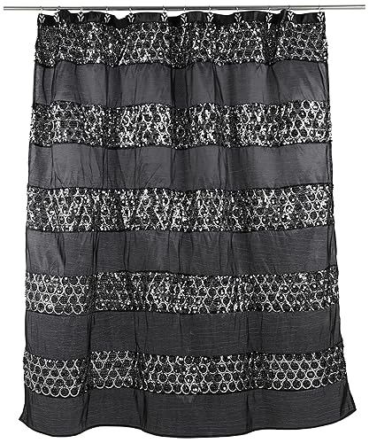 Popular Bath 13pc Sinatra Bathroom Shower Curtain