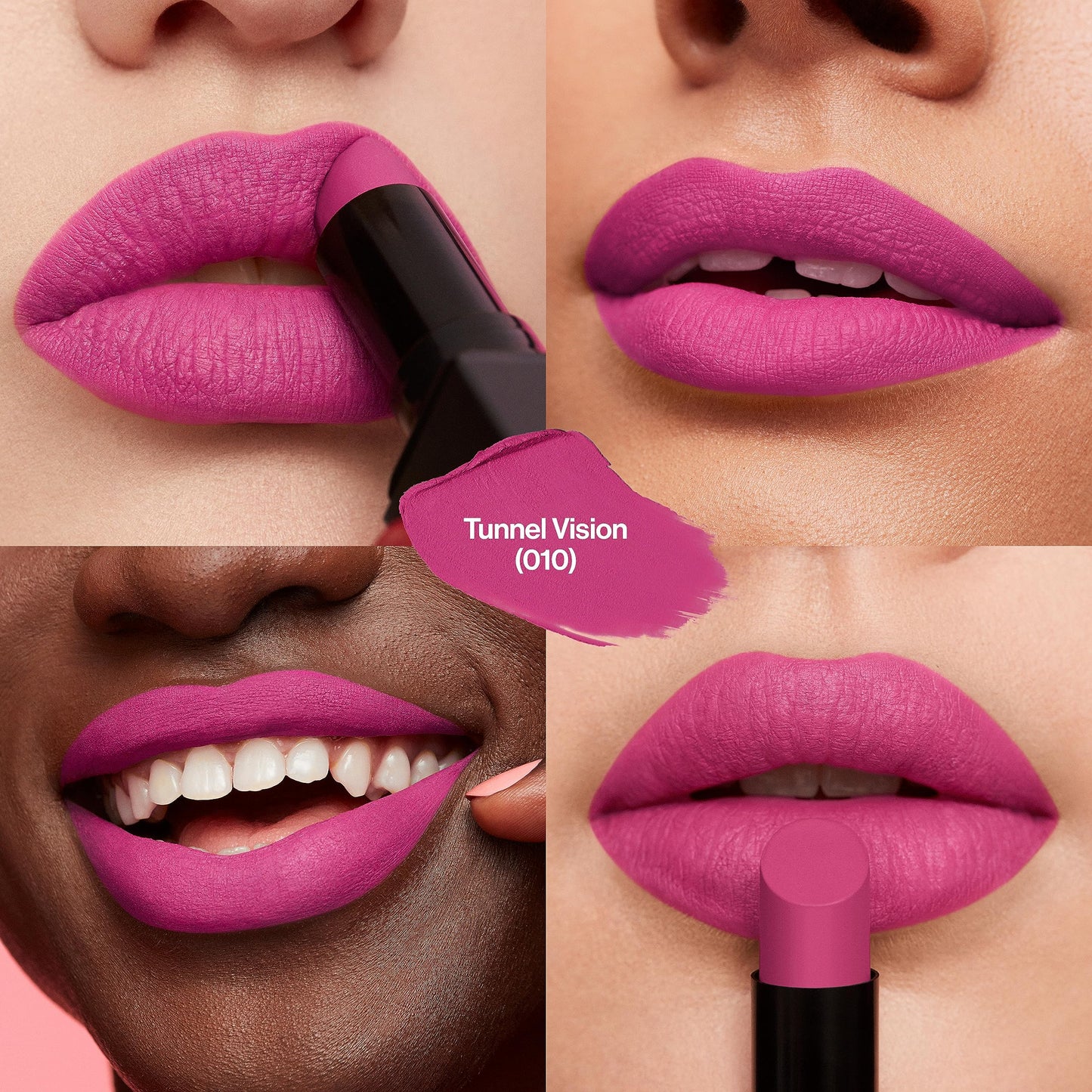 Revlon Lipstick, ColorStay Suede Ink, Built-in Primer, Infused with Vitamin E, Waterproof, Smudge-proof, Matte Color, 010 Tunnel Vision, 0.09 oz
