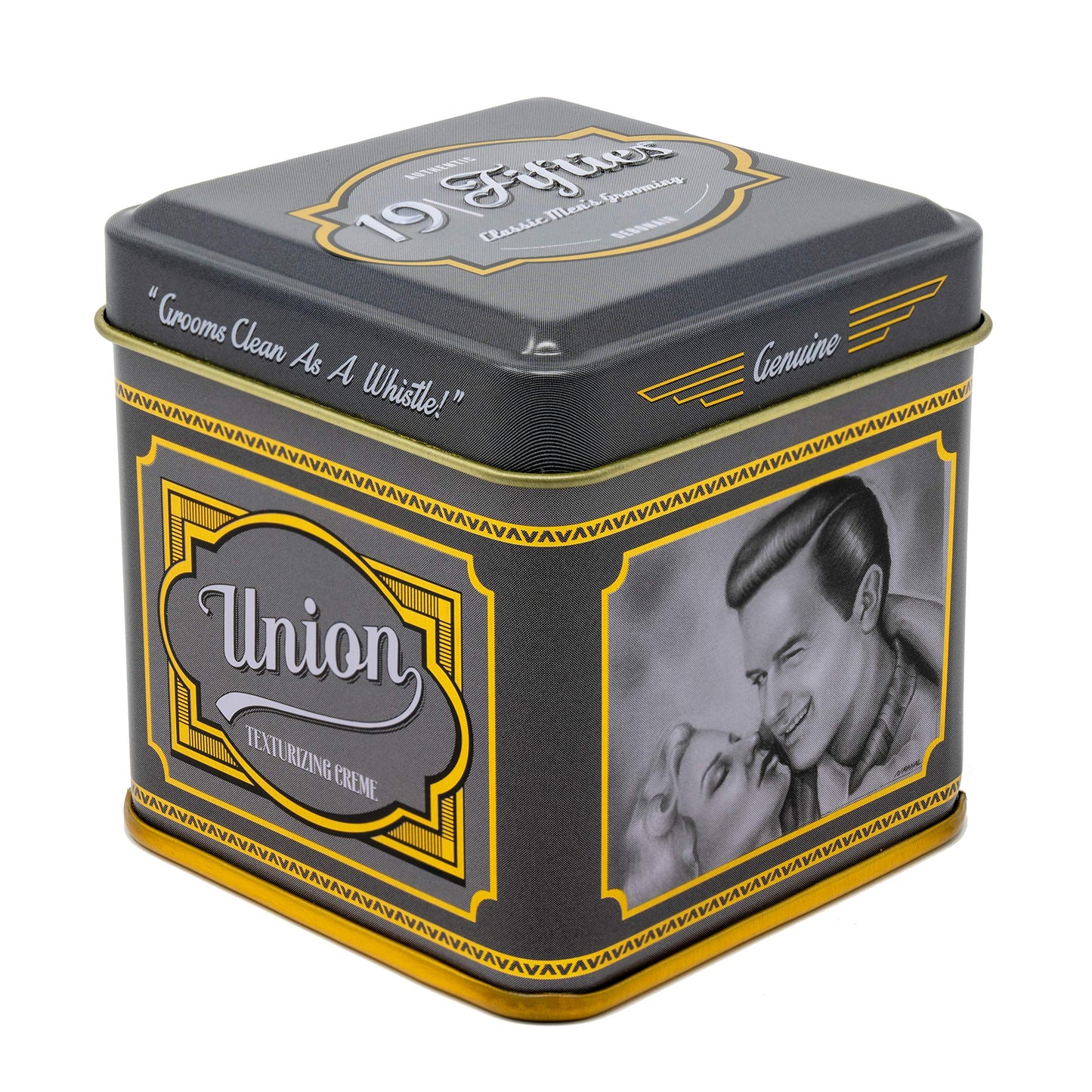Styling Creme For Men - 4oz Beautifully Crafted Tin | All Day Textured Hold, Easily Washes Out With Water, Neutral Shine & Amazing Scent - Extremely