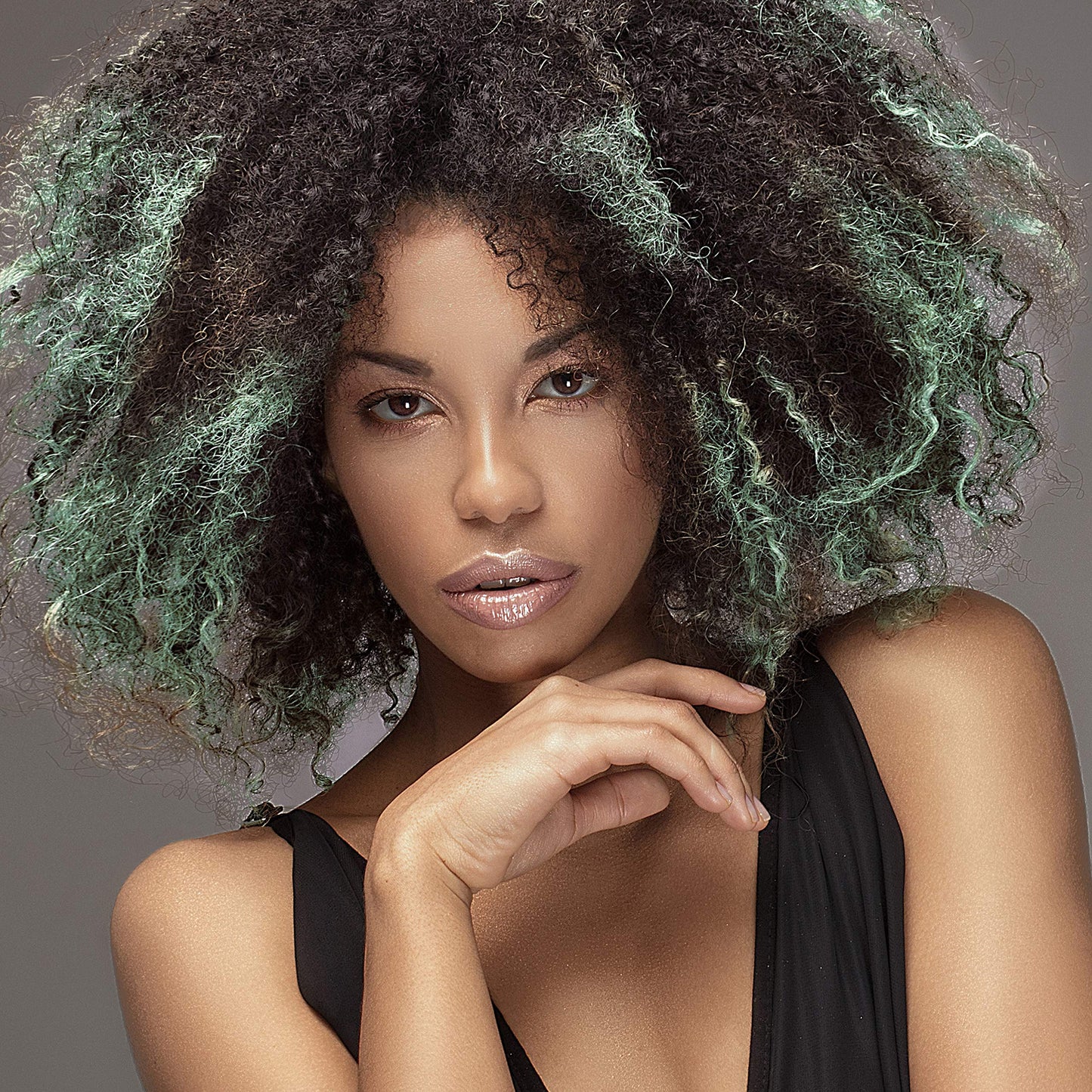 Colorme Root Touch Up Temporary Hair Mascara to color and Blend Semi Permanent Dye regrowth. Washes Out (MINT)