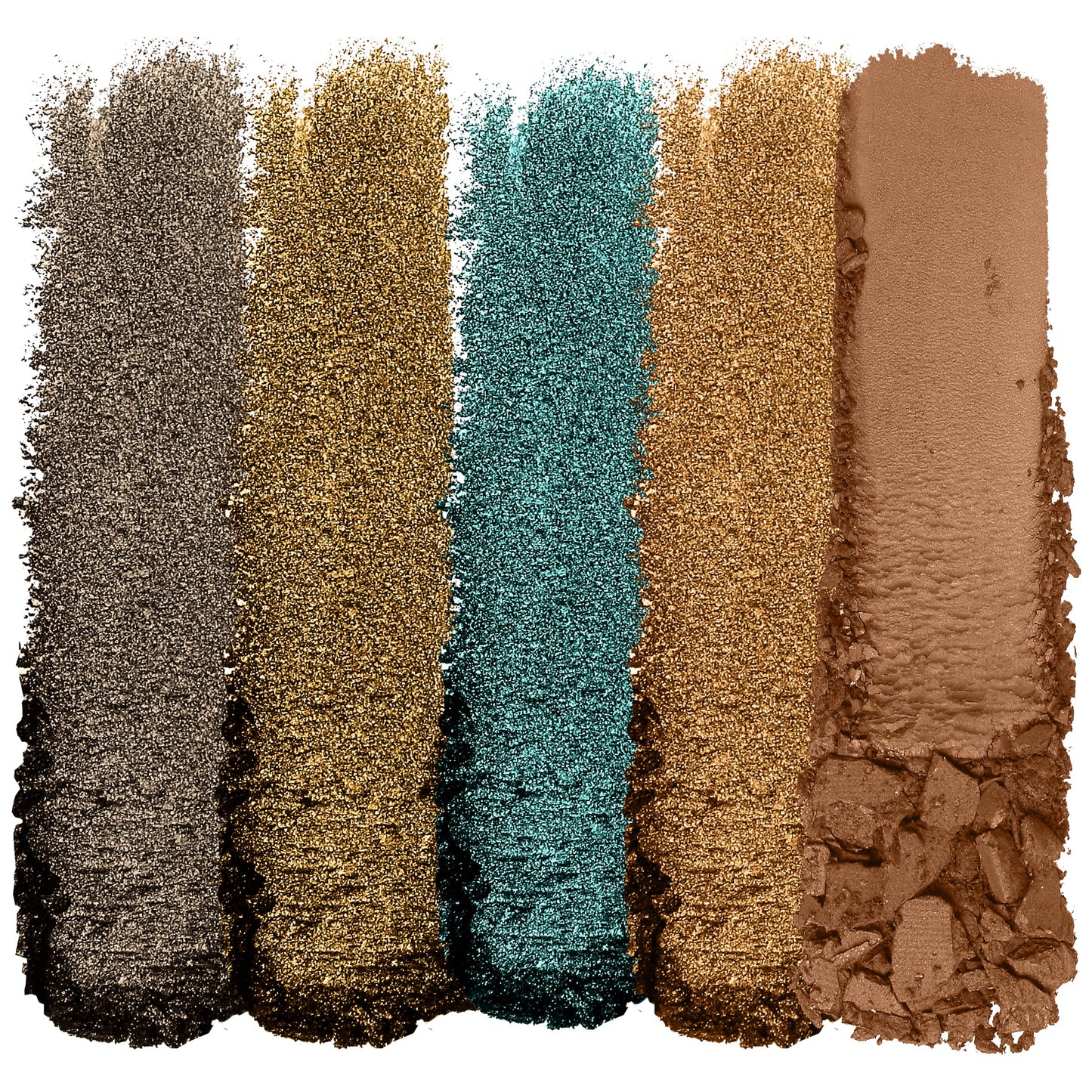 wet n wild Color Icon Eyeshadow Makeup 5 Pan Palette, Matte, Shimmer, Metallic, Long Wearing, Rich Buttery Pigment, Cruelty Free - My Lucky Charm