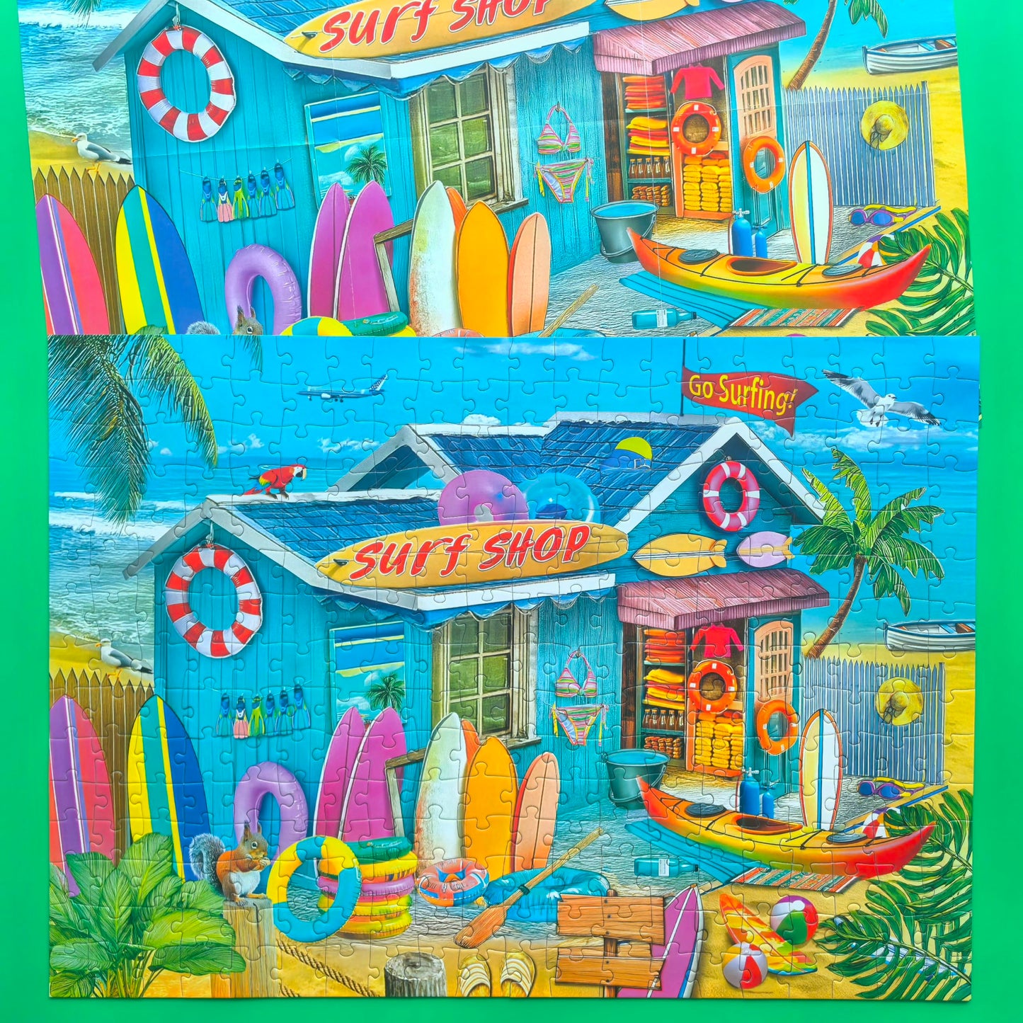 300 Piece Puzzles for Adults - Beach Surf Shop