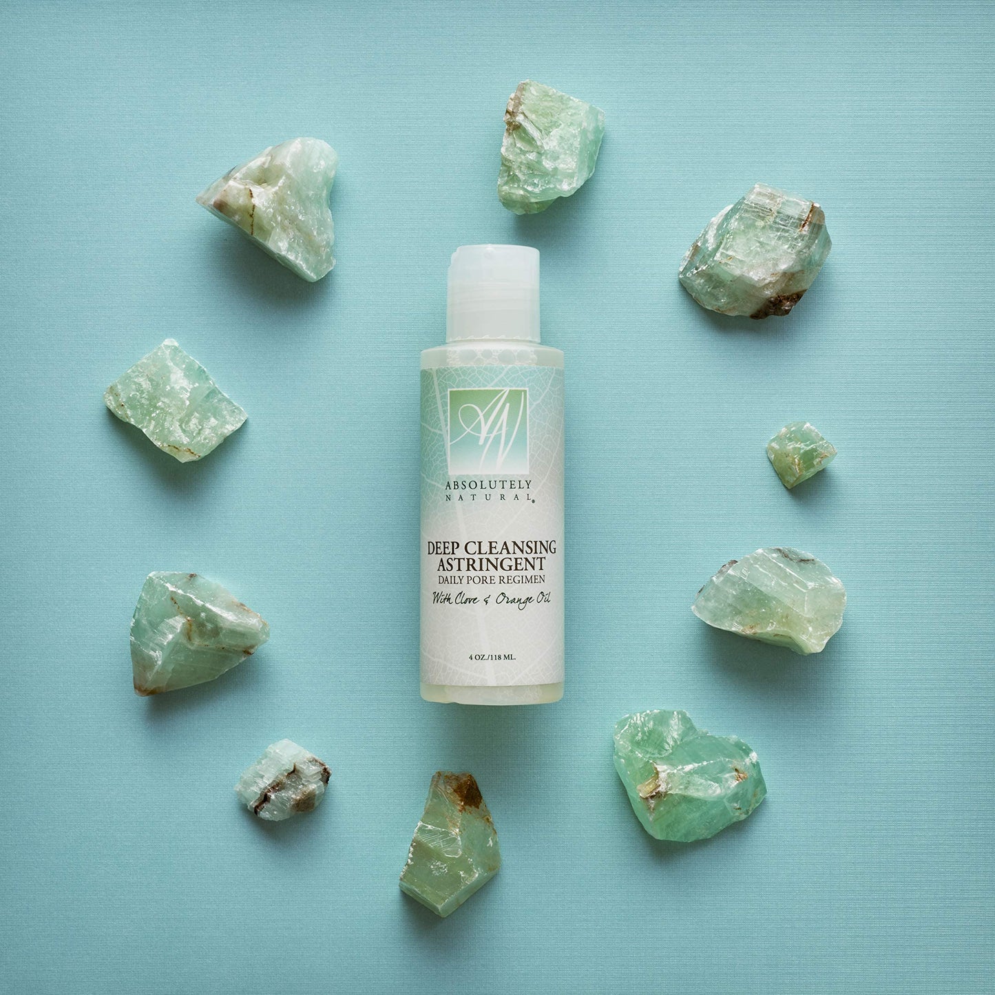 Absolutely Natural - Deep Cleansing Face Astringent Helps with Oily Skin & Acne Face Wash with Clove and Orange Oil Made in The U.S.
