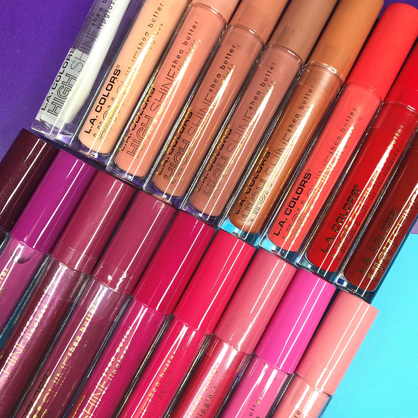 L.A. COLORS High Shine Lipgloss, Amplify CLG946