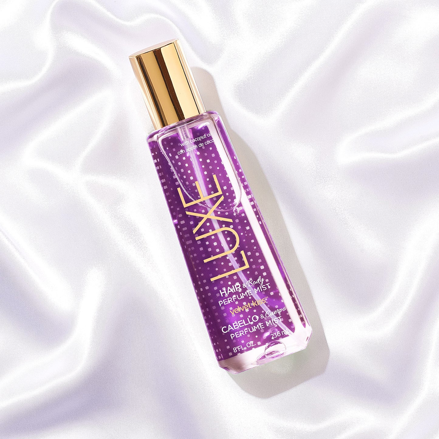 Luxe Perfumery Hair and Body Perfume Mist, Velvet Kiss, 236 ml (Pack of 1)