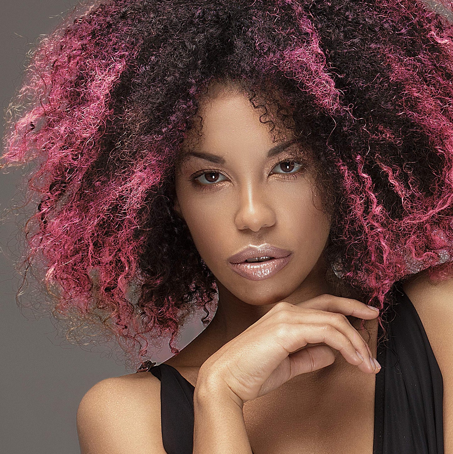 Colorme Root Touch Up Temporary Hair Mascara to color and Blend Semi Permanent Dye regrowth. Washes Out (PINK STOCKINGS)