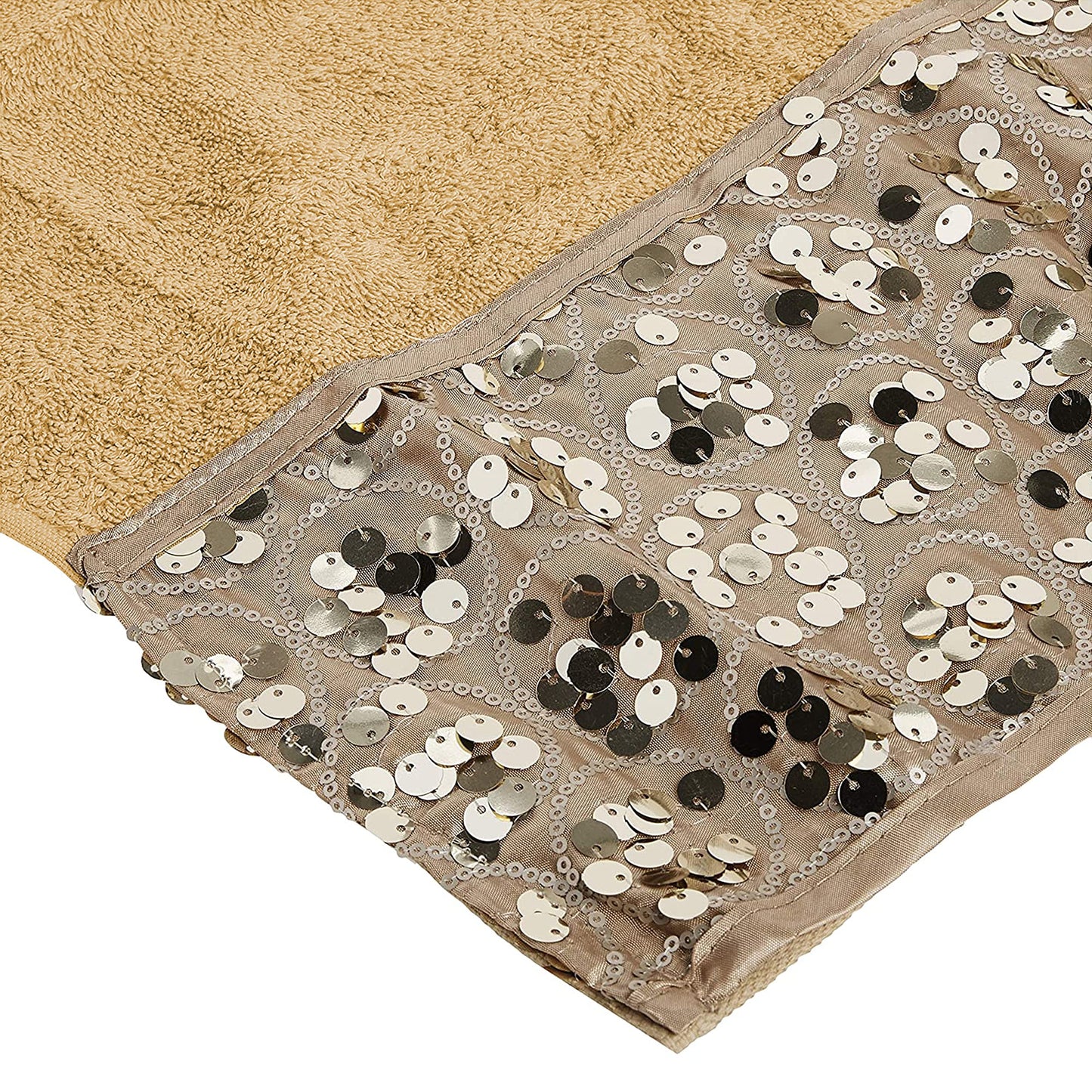 Popular Bath Bath Towels, Sinatra Collection, 3-Piece Set, Champagne