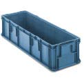 Orbis Stakpak Plastic Long Stacking Container, 48 x 15 x 10-3/4, Blue